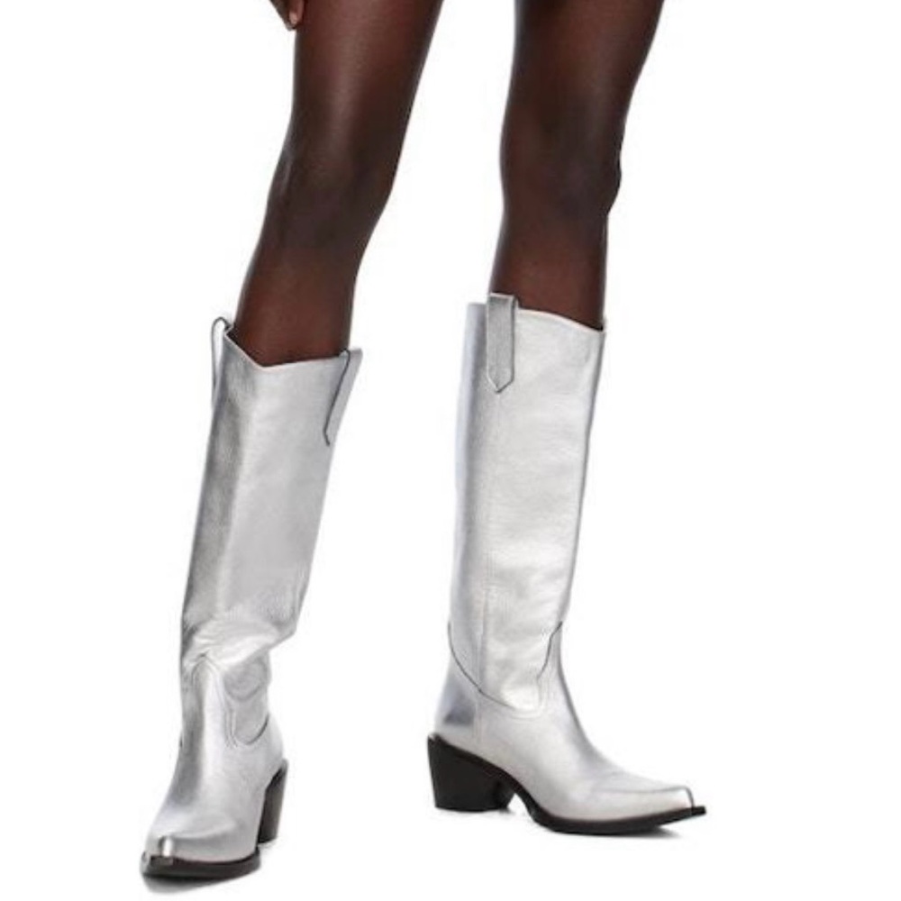 Simon Miller Bandi boot in silver